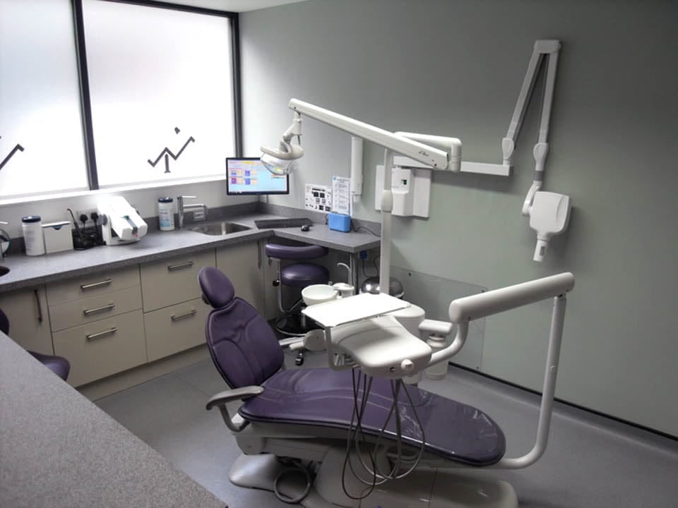 A picture of a dentists chair at Easter Road Dental Practice